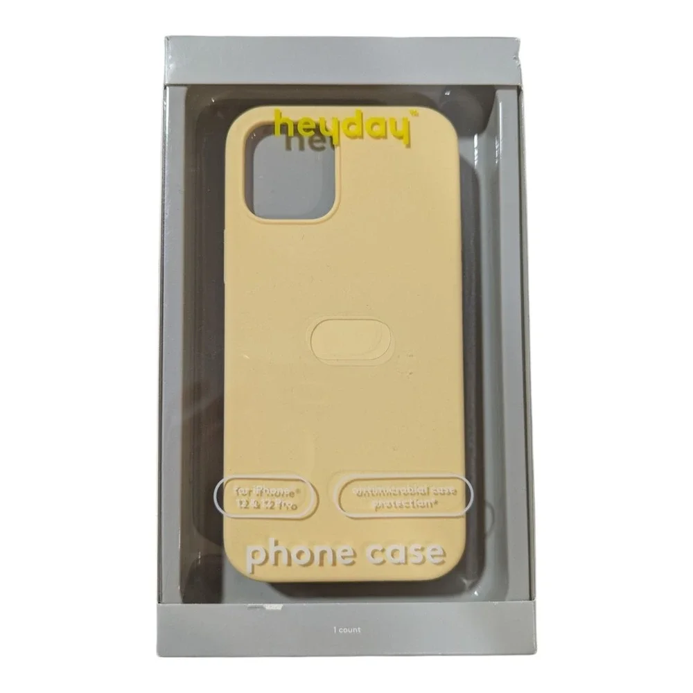 M6. Heyday‎ Case For Apple iPhone 12 iPhone 12 Pro Case - Mist Yellow